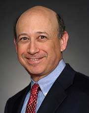 Lloyd Blankfein, chairman, Goldman Sachs Bank 